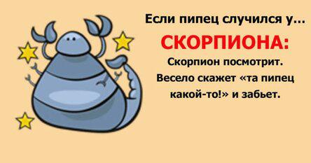У каждого знака зодиака свой подход, когда наступает полный пипец!